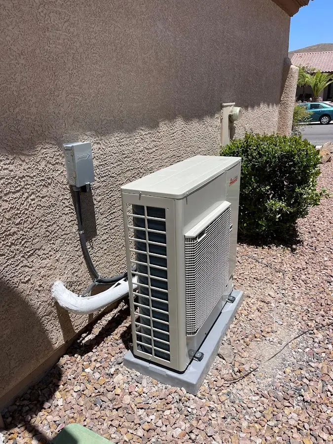 Residential air conditioning condenser unit in Bulverde